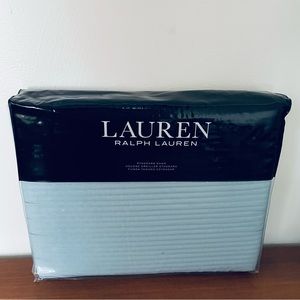 Ralph Lauren Spencer Matelasse Standard Sham Soft Teal